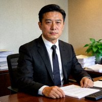 爱游戏体育首席运营官王伟，一位目光坚定、富有战略思维的运营管理者