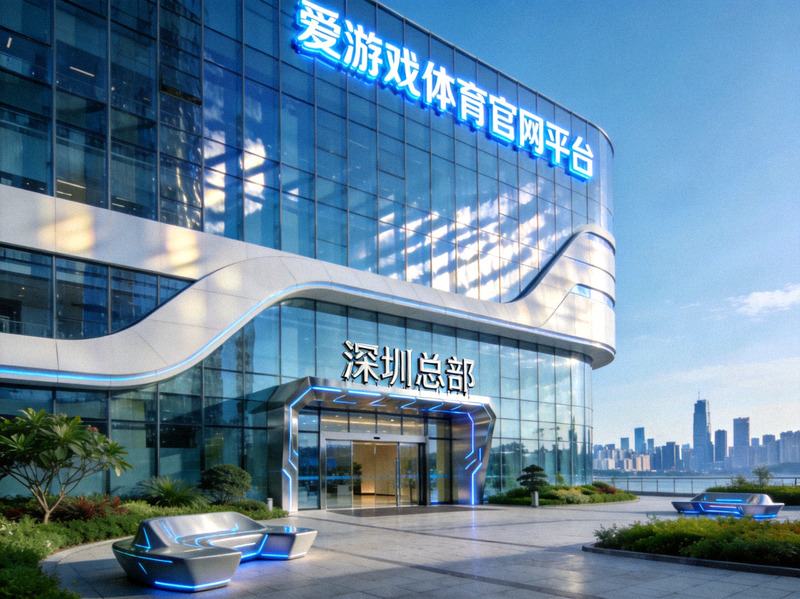 爱游戏体育官网平台深圳总部现代化办公大楼外景，展现科技公司氛围