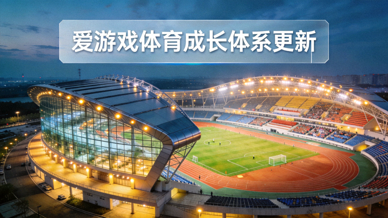 爱游戏体育成长体系更新相关报道配图展示体育场馆全景