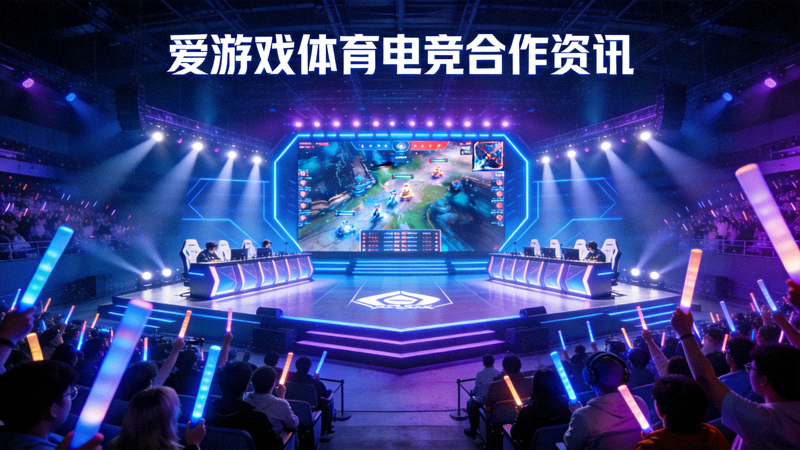 爱游戏体育电竞合作资讯配图 - 大型电竞赛事现场舞台与观众席